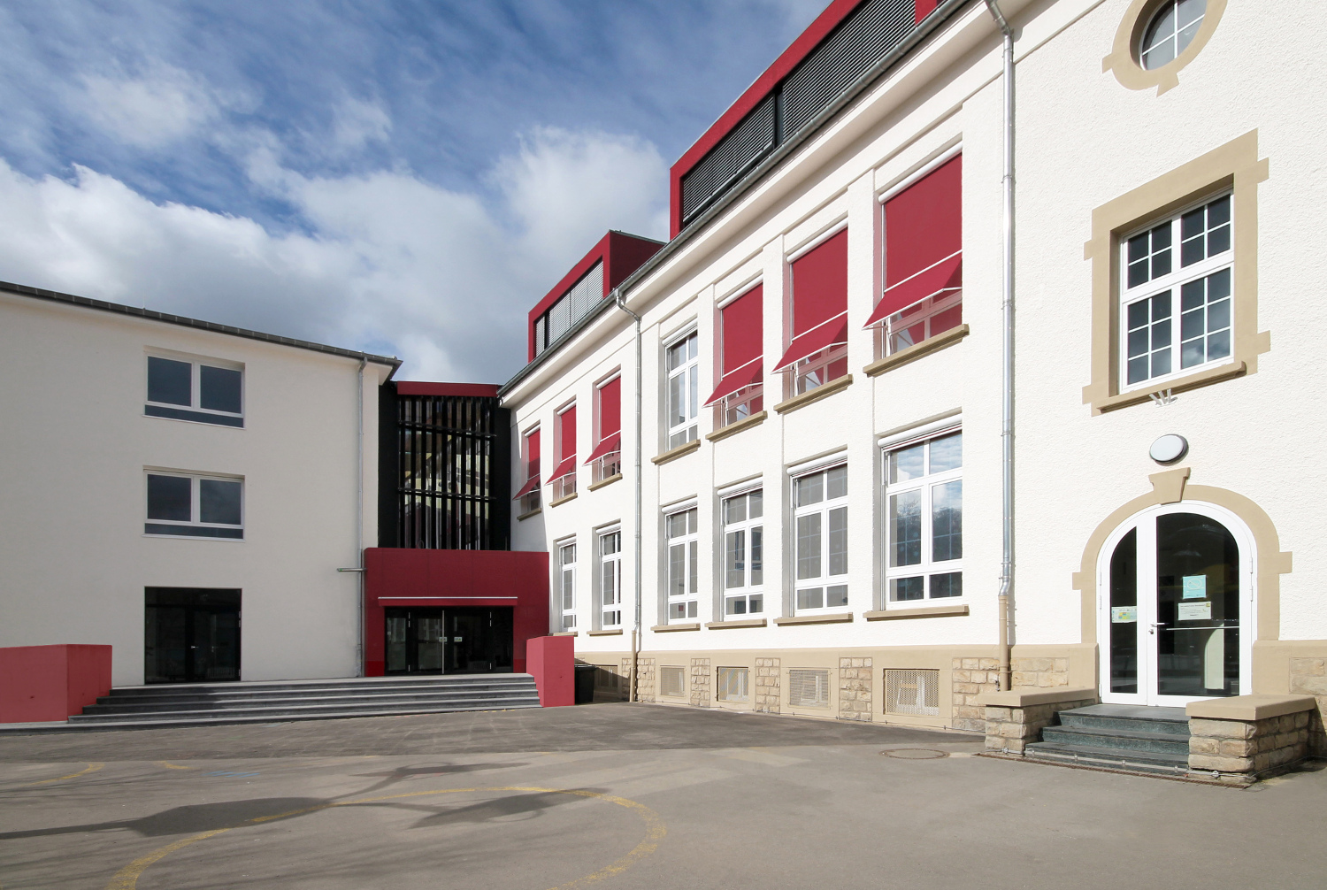 Copyright : morph4 architecture École Fondamentale, Lamadelaine