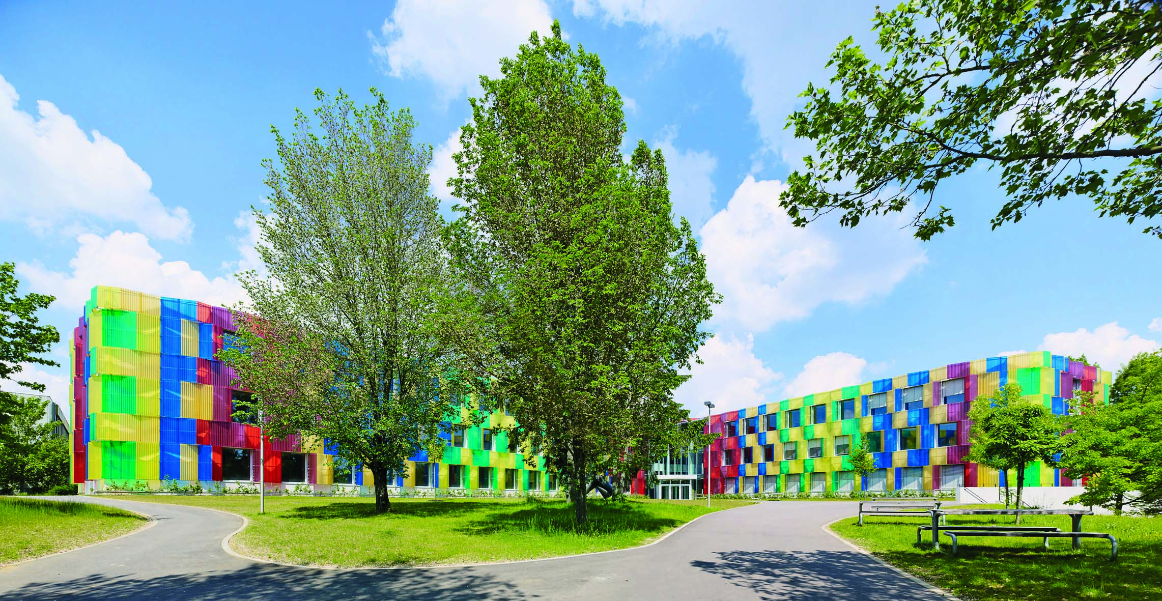 Copyright : Lukas Roth ATHÉNÉE DE LUXEMBOURG BÂTIMENT D’ACCUEIL TEMPORAIRE