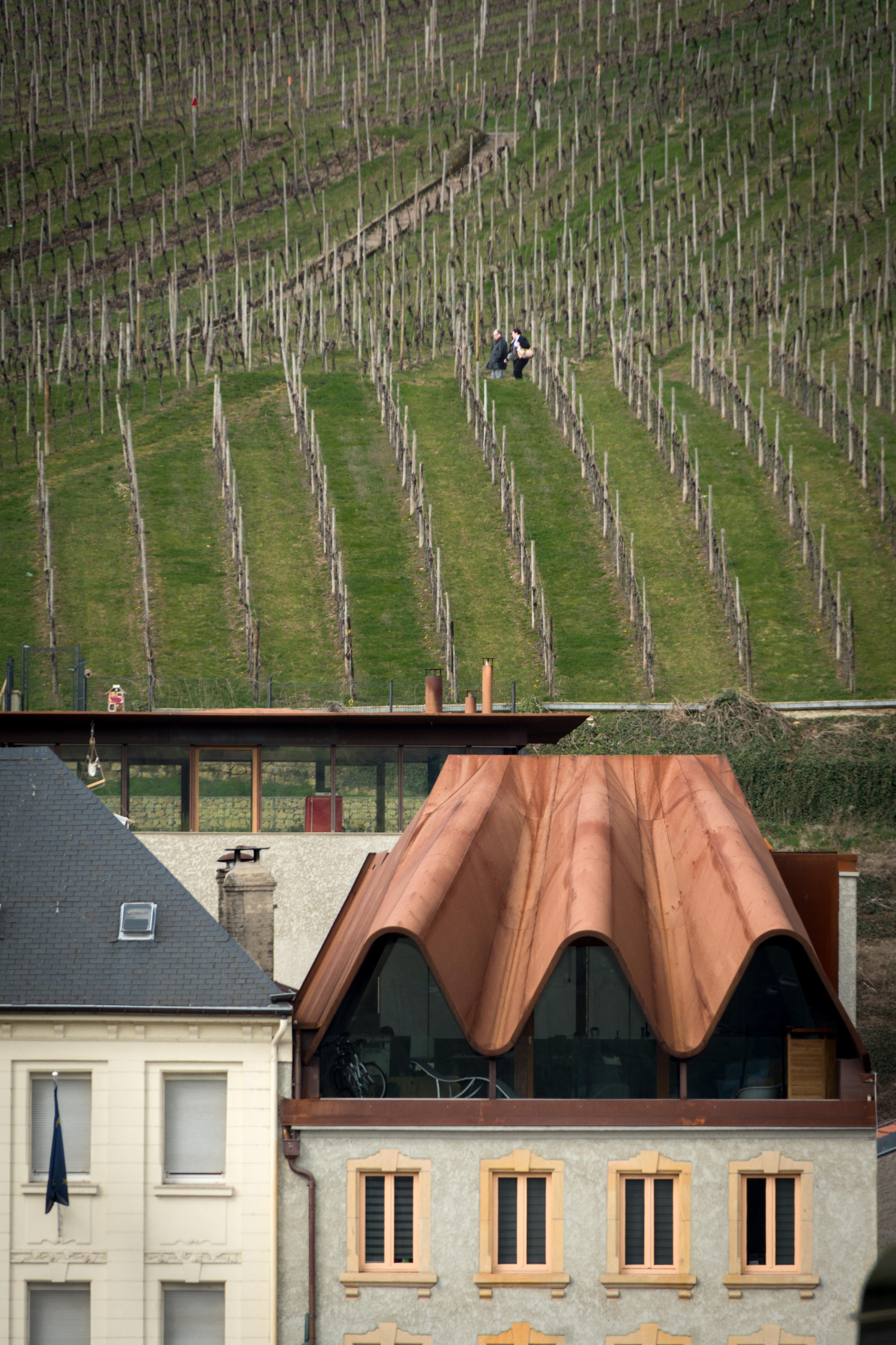 Copyright : VALENTINY HVP ARCHITECTS Épicerie et Maison d'habitation