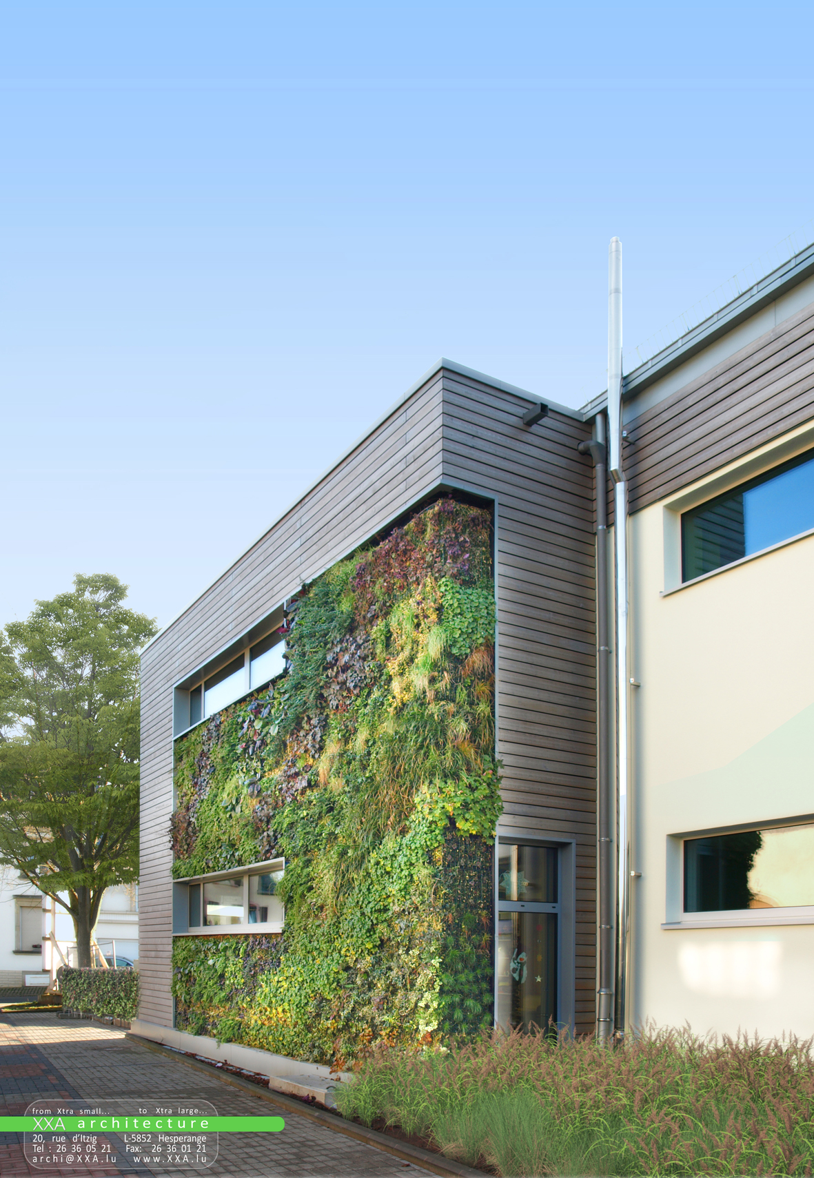 xxa architecture image ECOLE FONDAMENTALE ET MAISON RELAIS À ALZINGEN
